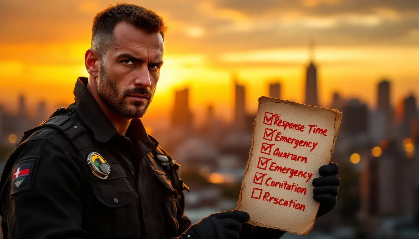 A checklist for choosing a reliable emergency alarm company.